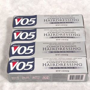 Alberto VO5 Conditioning Hairdressing Gray White Silver Blonde Hair 1.5 oz Lot 4